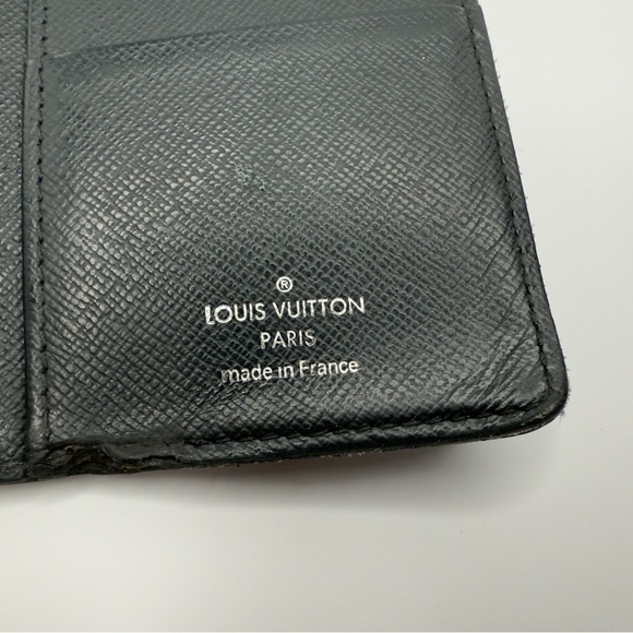 Louis Vuitton Graphite Brazza Damier Canvas Long Wallet Bifold Slim Unisex - Picture 10 of 10